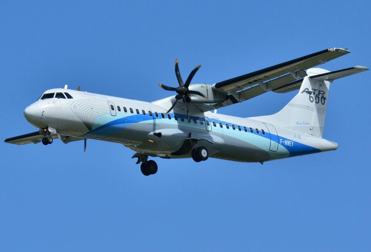 ATR-72-600 Passenger aircraft